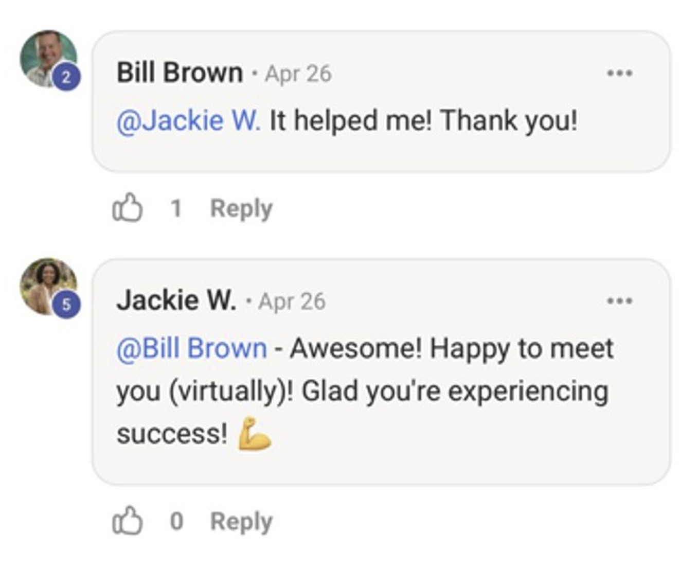 Bill Brown y Jackie W. testimonio SWC