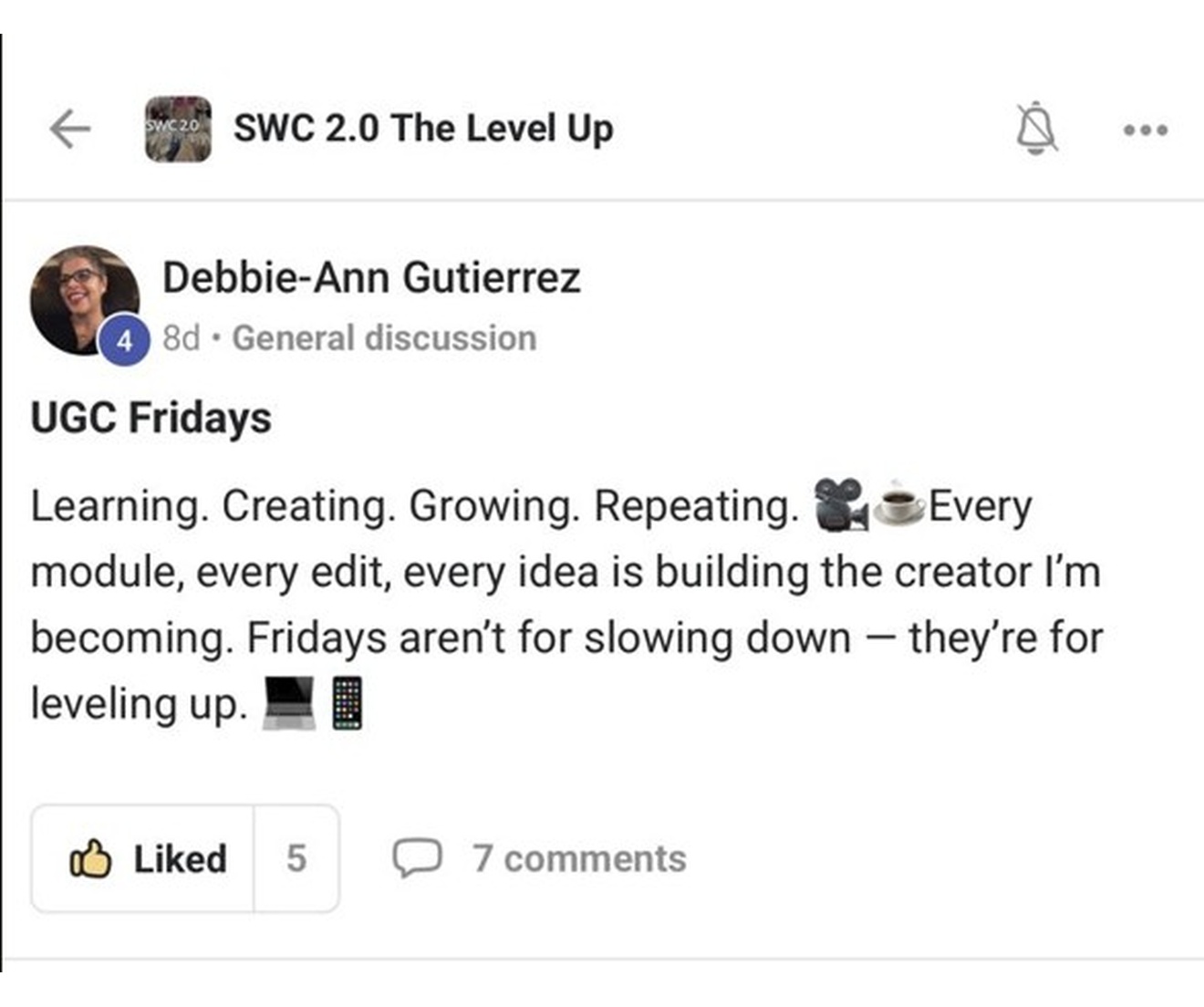 Debbie-Ann Gutierrez testimonio SWC